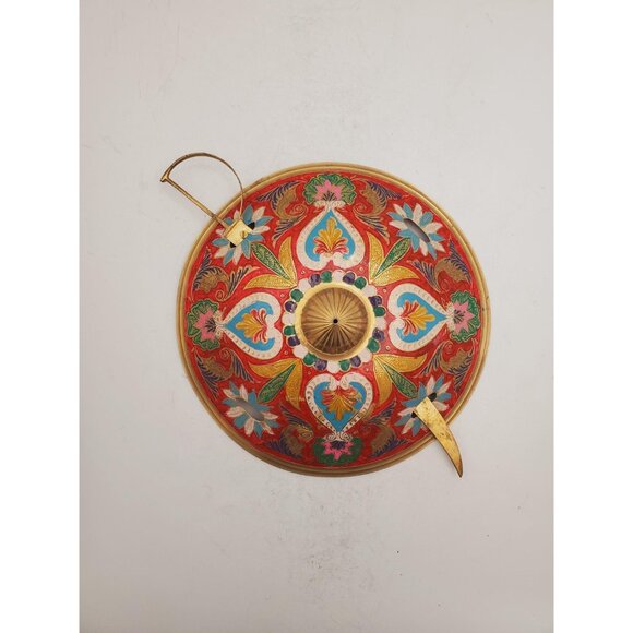 Turkish Brass Shield Sword Display - Picture 2 of 10